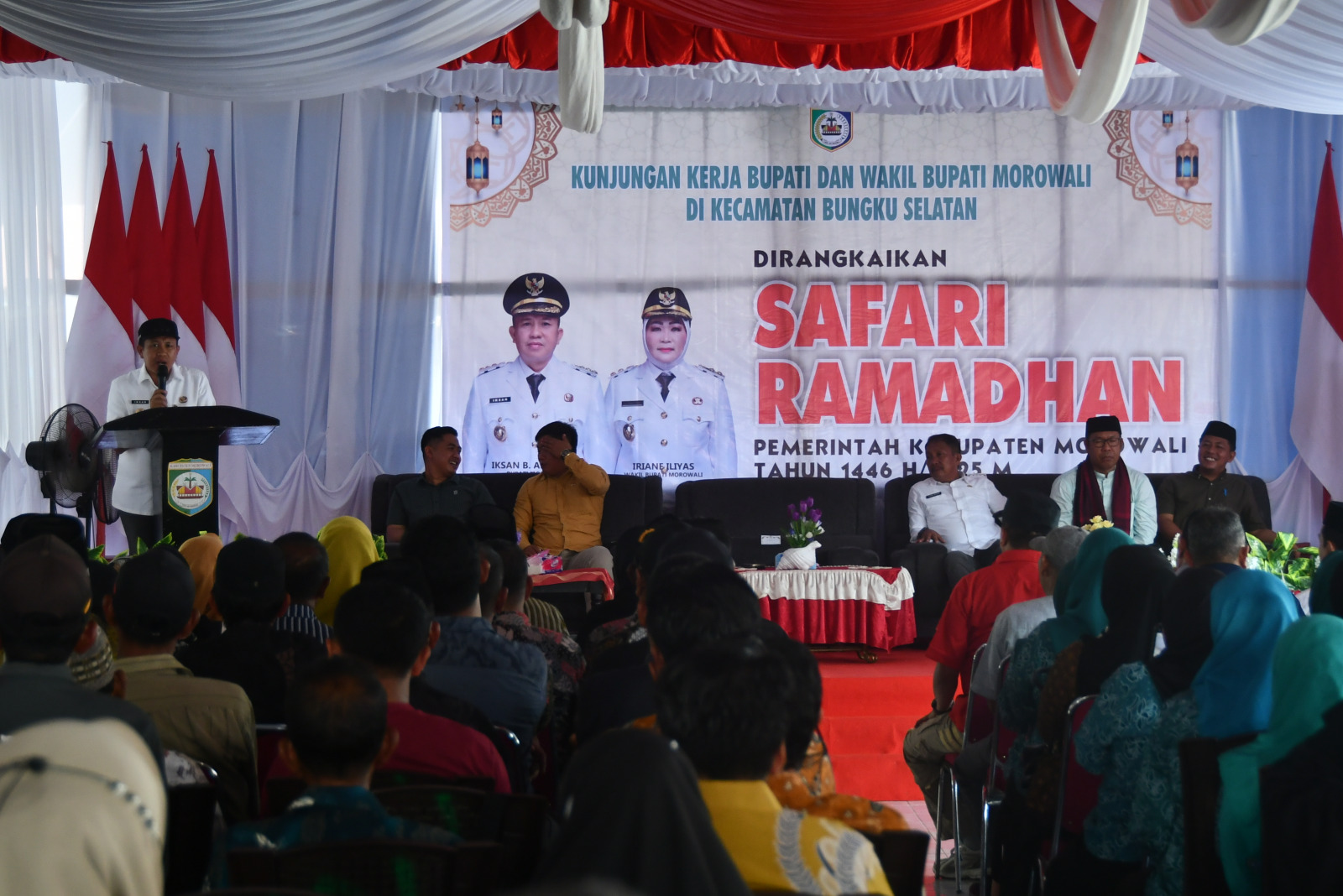 Safari Ramadhan di Bungku Selatan, Bupati Morowali, Iksan Baharudin Abdul Rauf Ingatkan, Program Pemerintah Harus Pro Rakyat dan Tepat Sasaran
