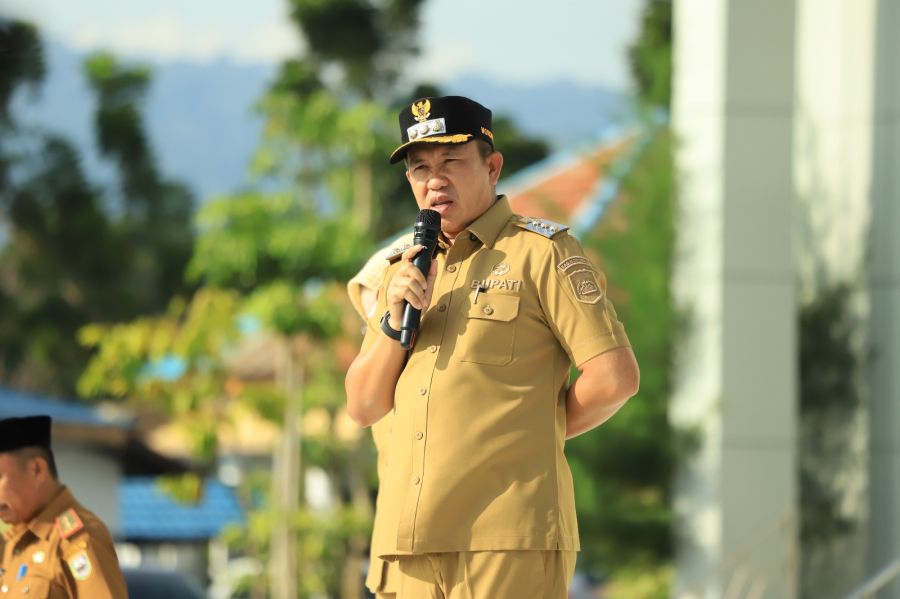 Pasca Idul Fitri 1446 H, Bupati Morowali Pimpin Apel Perdana: Tegaskan Komitmen Pelayanan dan Evaluasi Kinerja