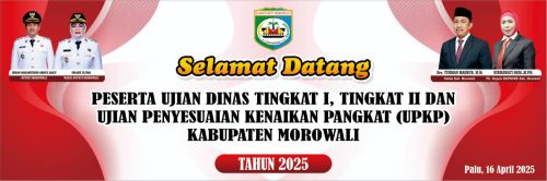 BKPSDMD Kabupaten Morowali melaksanakan Kegiatan Ujian Cat BKN untuk 67 ASN Peserta Ujian Dinas dan Ujian Penyesuaian kenaikan Pangkat Tahun 2025