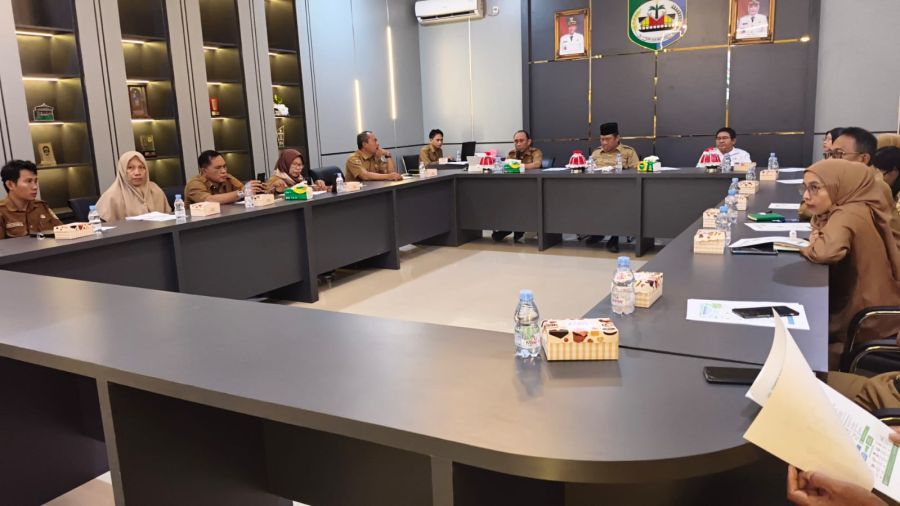 Asisten II Buka Rapat Penyusunan Peta Ketahanan dan Kerentanan Pangan Kabupaten Morowali Tahun 2026
