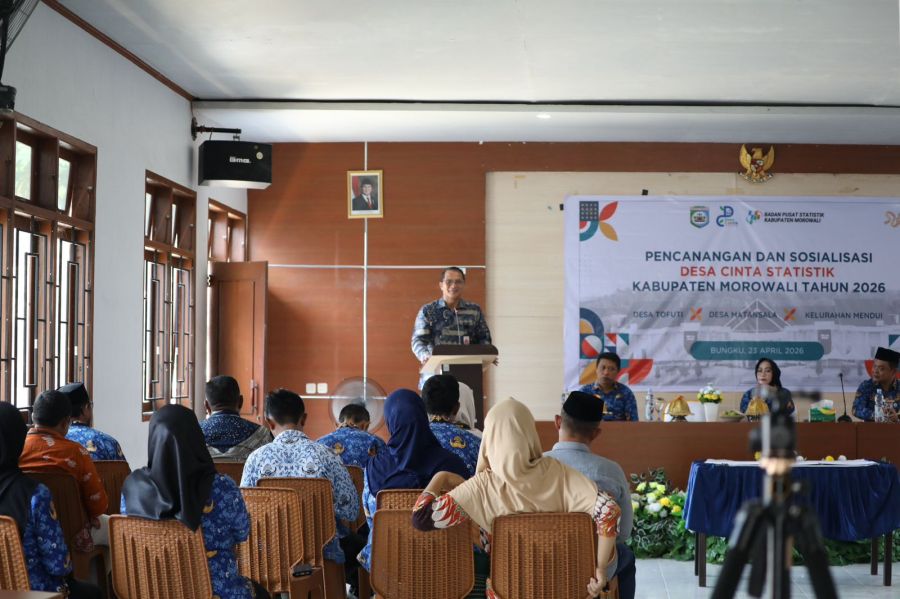 Kepala BPS Morowali Tekankan Pentingnya Data Desa yang Akurat dalam Program Desa Cantik 2026