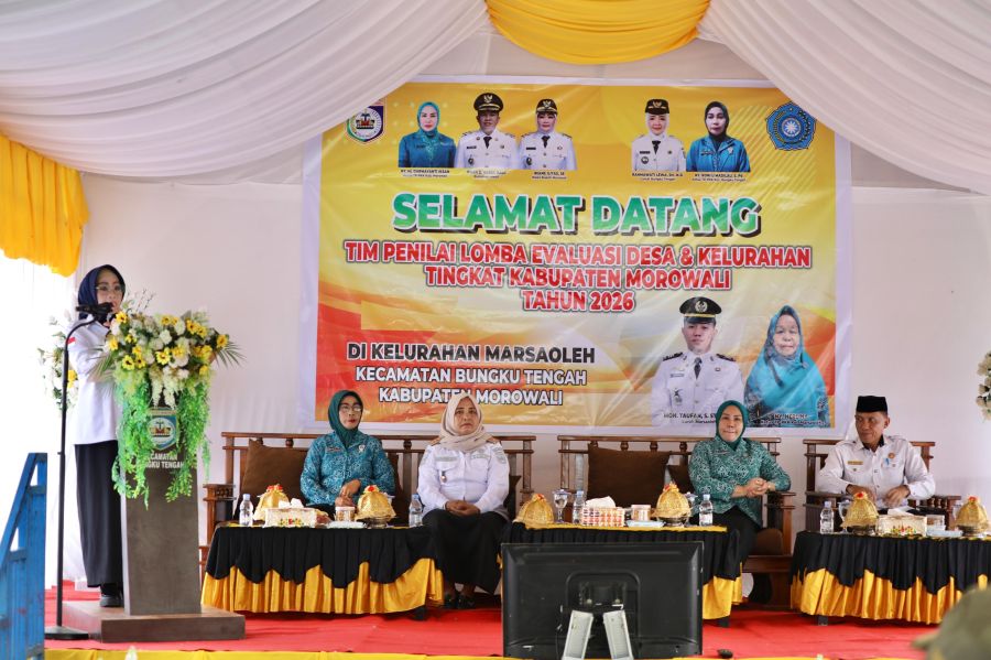 Wabup Morowali, Iriane Iliyas Dorong Peningkatan Pelayanan Melalui Lomba Evaluasi Kelurahan