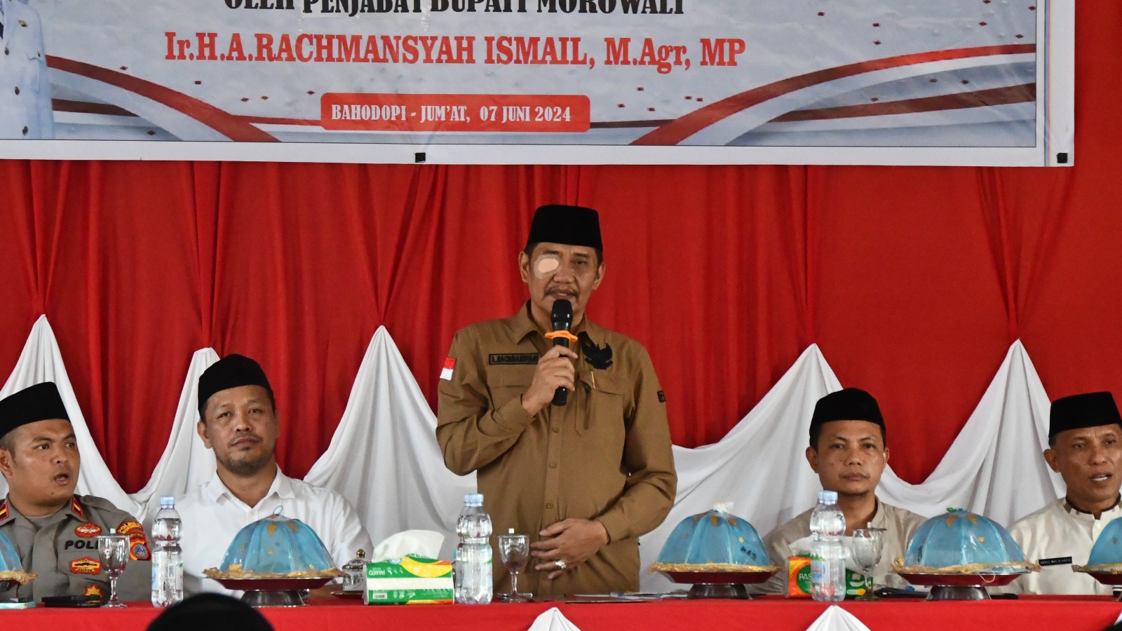 Pj Bupati A Rachmansyah Ismail Tuntaskan Keluhan Petugas Rumah Ibadah di Bahodopi