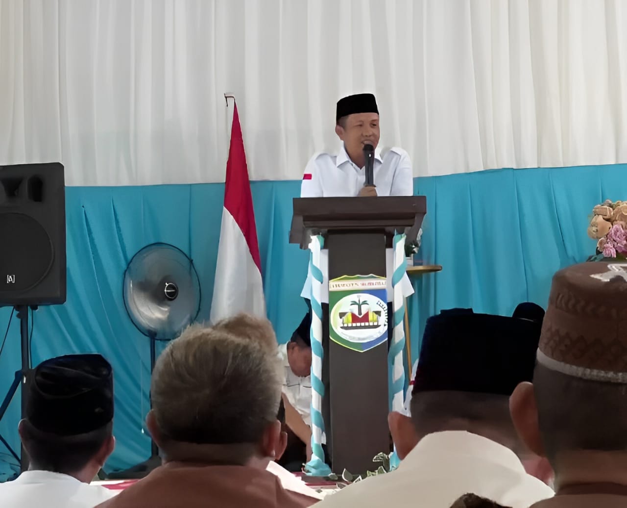 Bupati Iksan dan Wabup Iriane Iliyas Kunker Sekaligus Safari Ramadhan di Bungku Pesisir