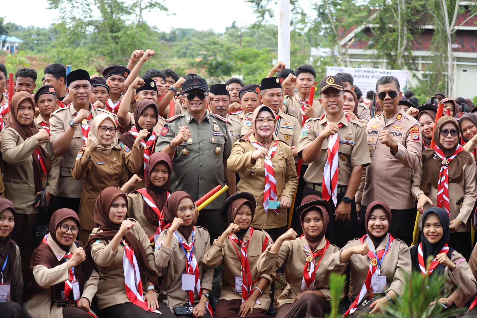 Wabup Iriane Iliyas; Tegaskan pentingnya Bumi Perkemahan sebagai sarana pendidikan Pramuka