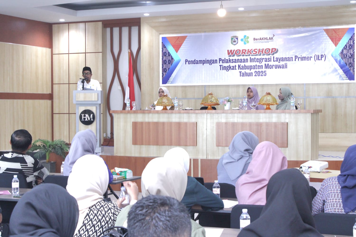 Sekda Yusman Mahbub Buka Workshop Pendampingan Pelaksanaan ILP Tingkat Kabupaten Morowali