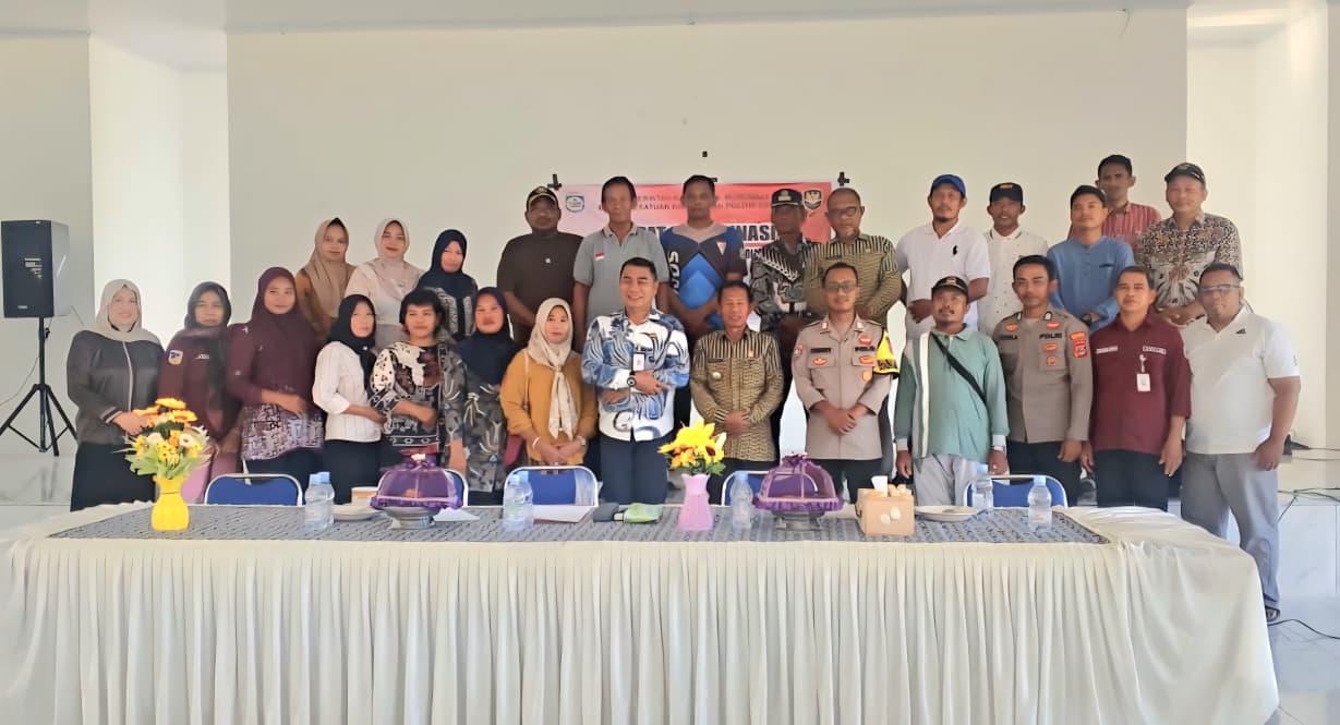 Pantau Perkembangan Situasi Politik di Bumi Raya, Kesbangpol Morowali Gelar Rakor Lintas Sektor