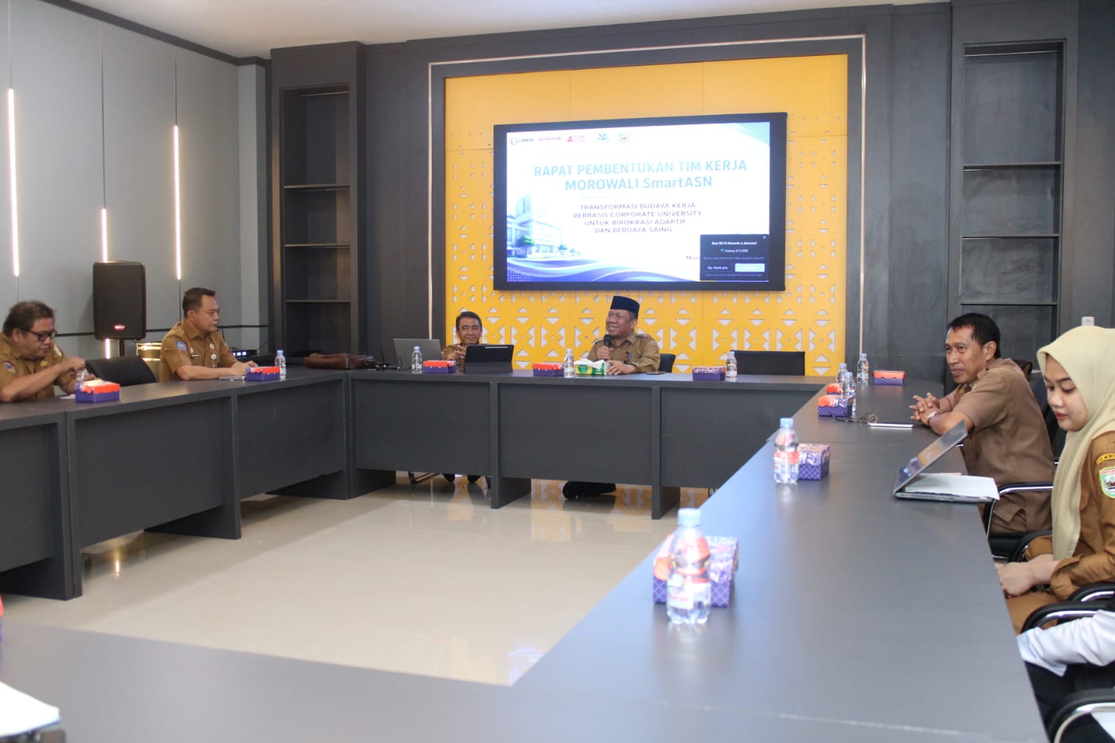 BKPSDM Gelar Rapat Pembentukan Tim Kerja Morowali Smart ASN, Dorong Transformasi Budaya Kerja Berbasis Corporate University