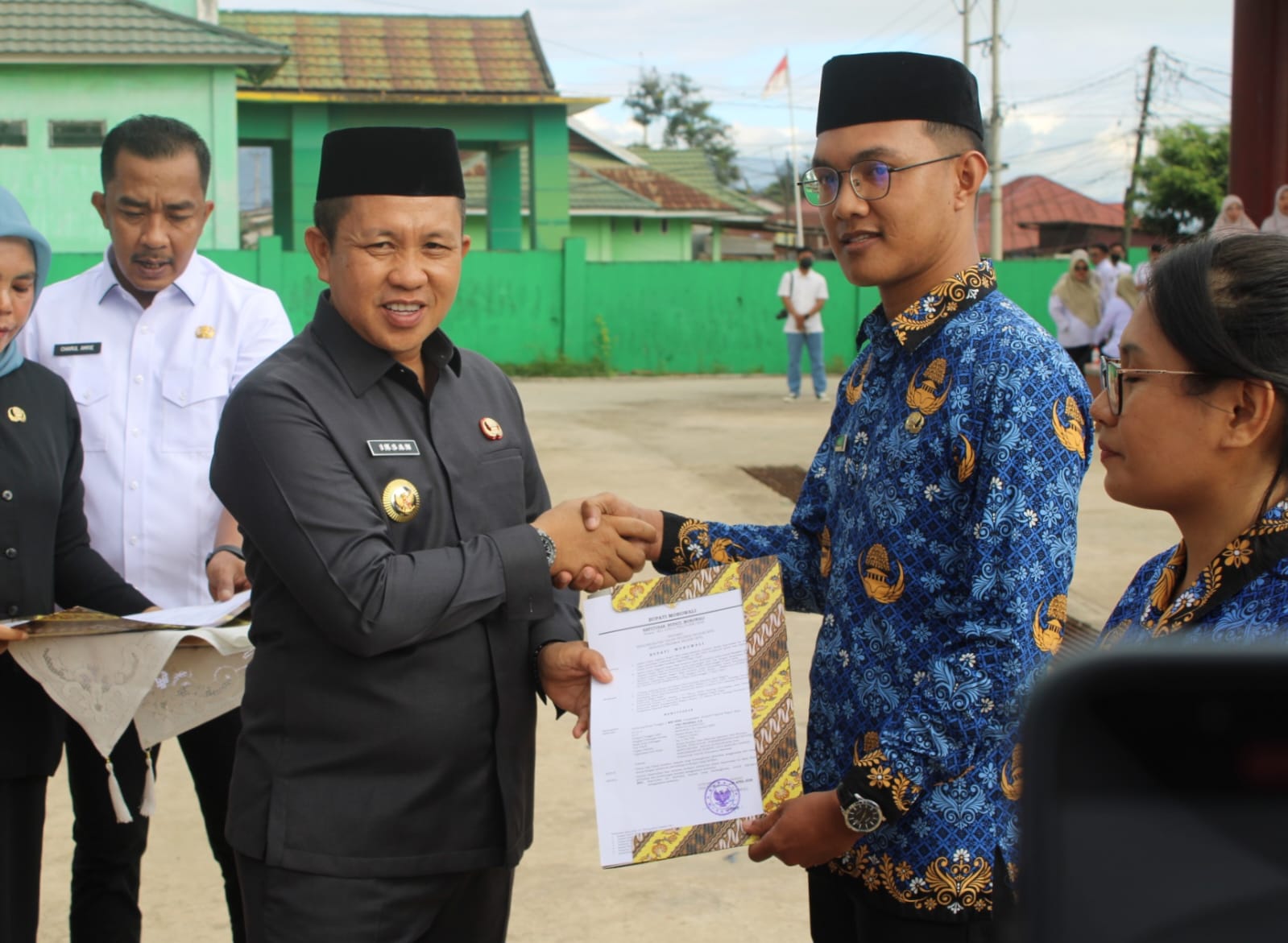 199 CPNS Pemkab Morowali Resmi Terima SK Pengangkatan, Ini Pesan Bupati Iksan
