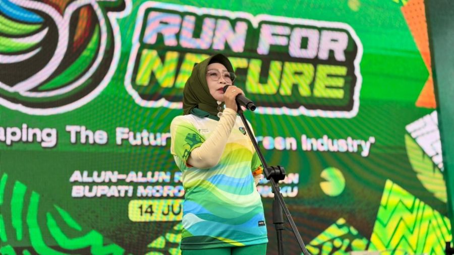Wabup Morowali, Iriane Iliyas Ajak Masyarakat Jaga Alam Lewat Run for Nature 2026