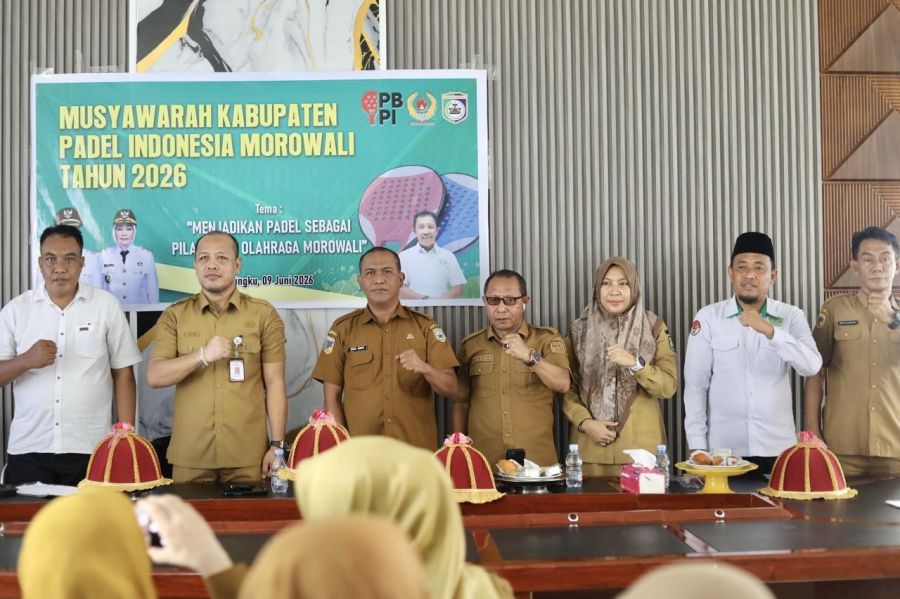 Muskab Sukses Digelar, Tahir Terpilih Pimpin Padel Indonesia Kab. Morowali