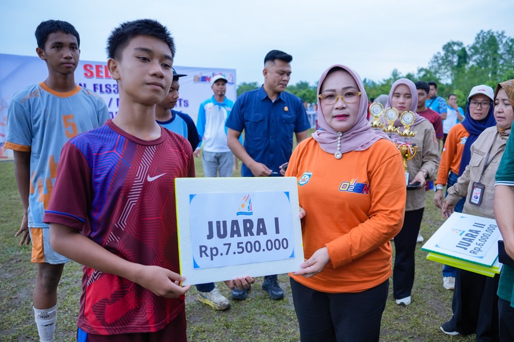 Wabup Iriane Iliyas Resmi Tutup Seleksi O2SN, FLS3N, dan GSI Tingkat Kabupaten Morowali Tahun 2025