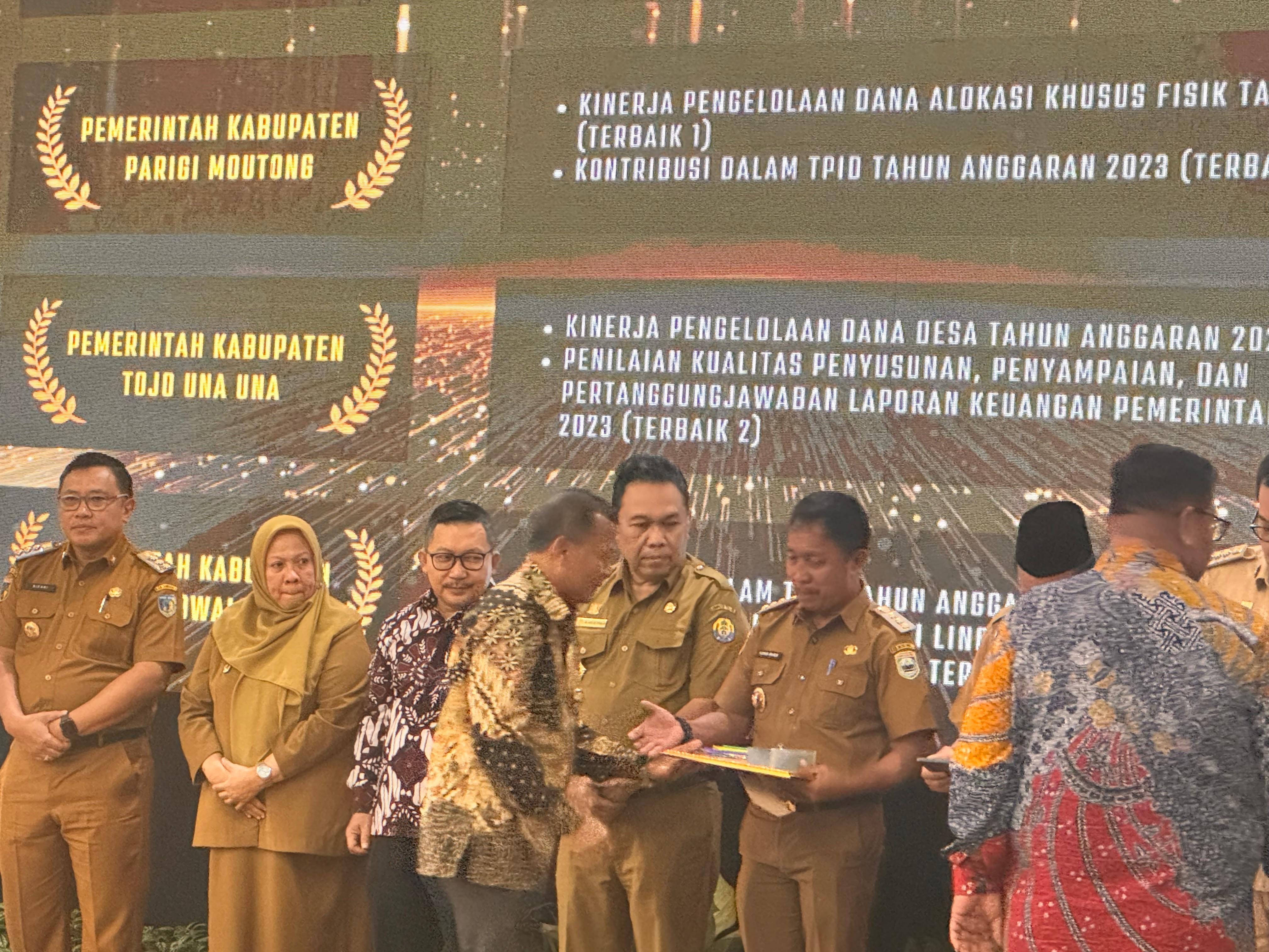 Pemkab Morowali Raih “Silver Achievement” WTP Awards 2024