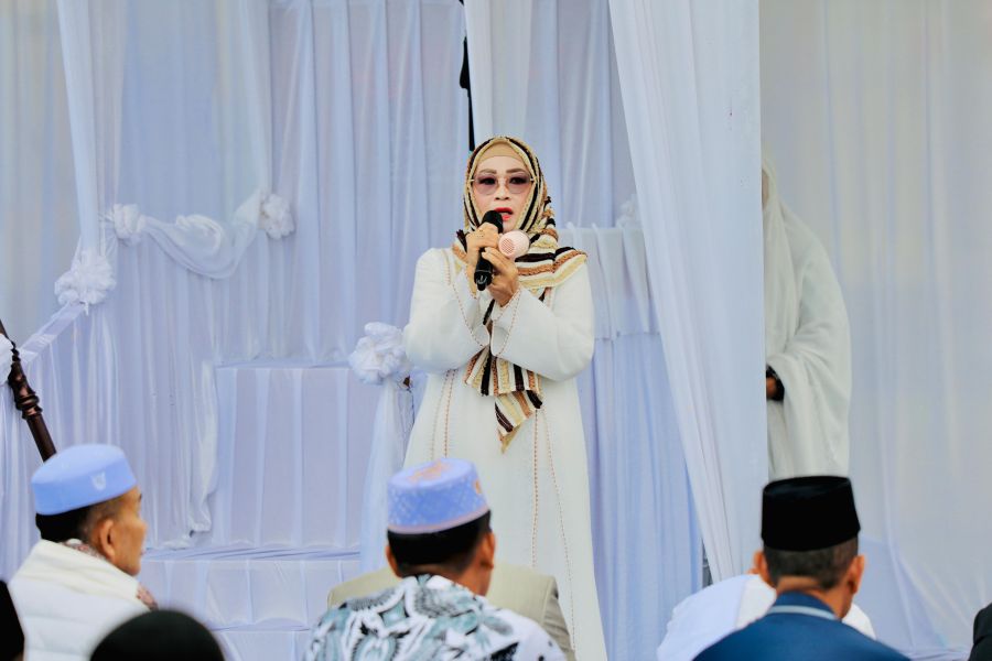 Wabup Morowali Iriane Iliyas Salat Idul Fitri 1447 H di Bungku, Sampaikan Pesan Kebersamaan dan Doa untuk Daerah
