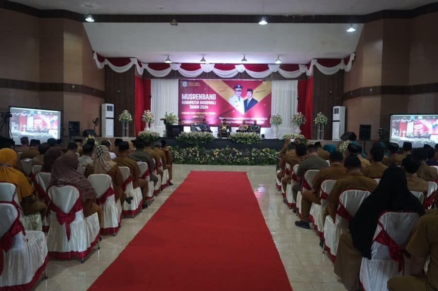 Pj Bupati Morowali, Rachmansyah Ismail Buka Musrenbang RKPD Kabupaten Tahun 2025