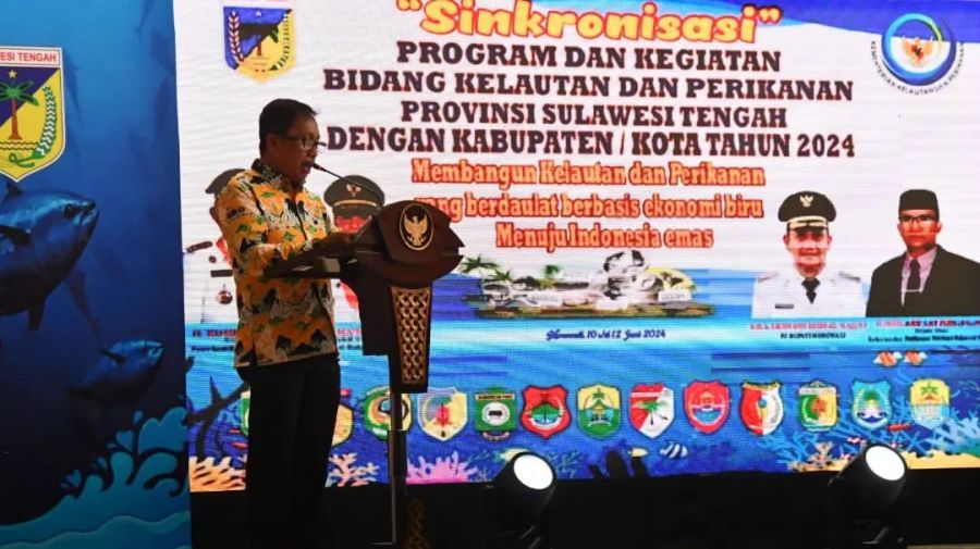 Morowali Jadi Tuan Rumah, Pembukaan Forum Sinkronisasi Program dan Kegiatan Kelautan dan Perikanan Se Sulawesi Tengah