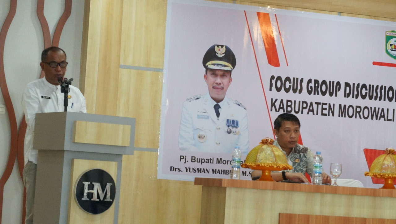 Buka FGD Penyusunan Dokumen Gini Ratio Kabupaten Morowali Tahun 2024, Staf Ahli Mohammad Amin Sampaikan Hal Ini