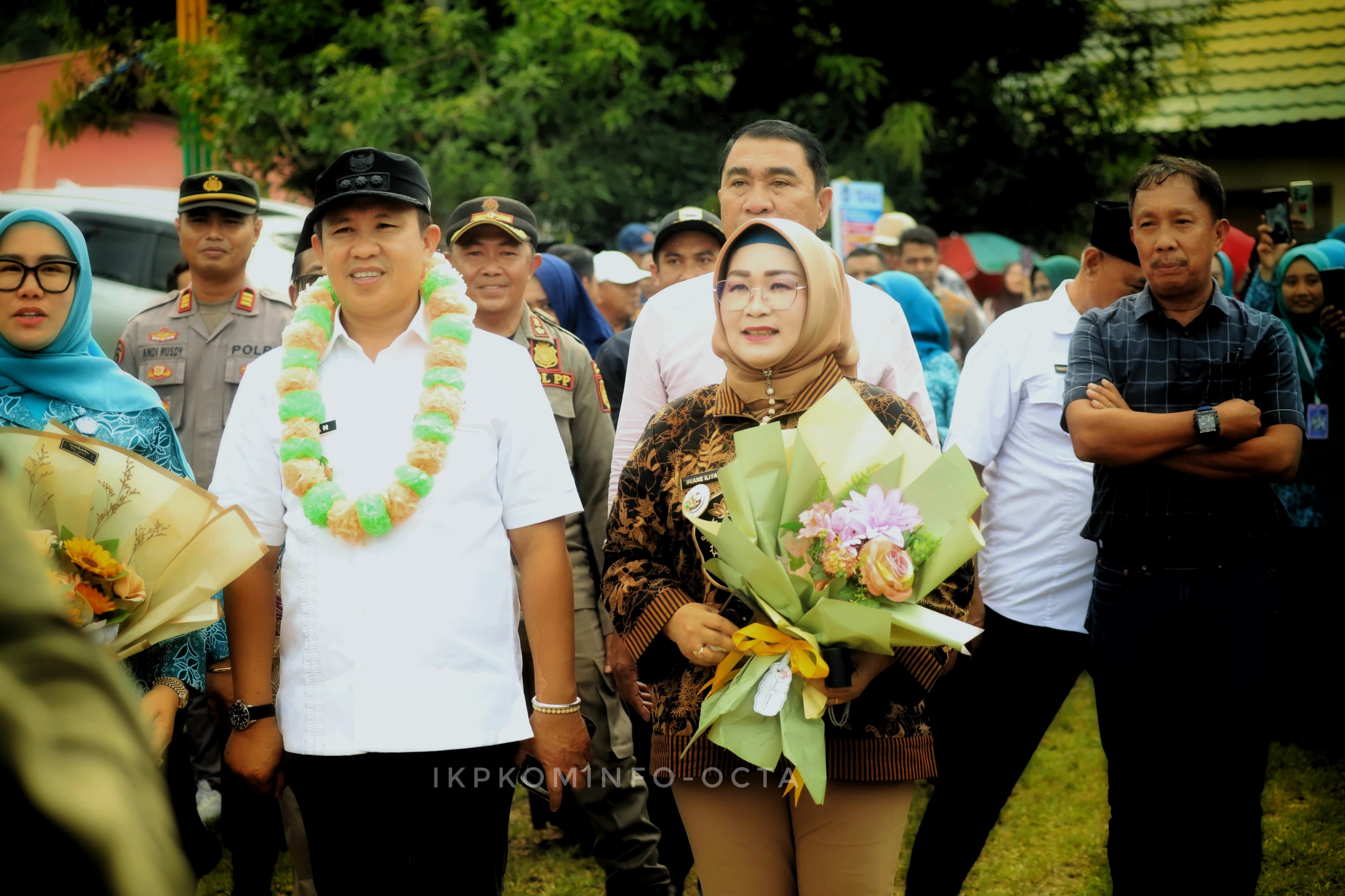 Lomba Desa dan Kelurahan Resmi dibuka Langsung oleh Bupati Morowali di Desa Laroue, Iksan Baharuddin: Membangun Daerah, Saling Bergandeng Tangan