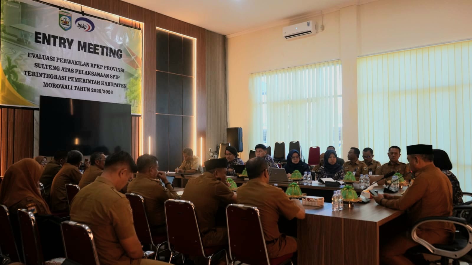 Pemkab Morowali dan BPKP Sulawesi Tengah Gelar Entry Meeting Pelaksanaan SPIP Terintegrasi 2026