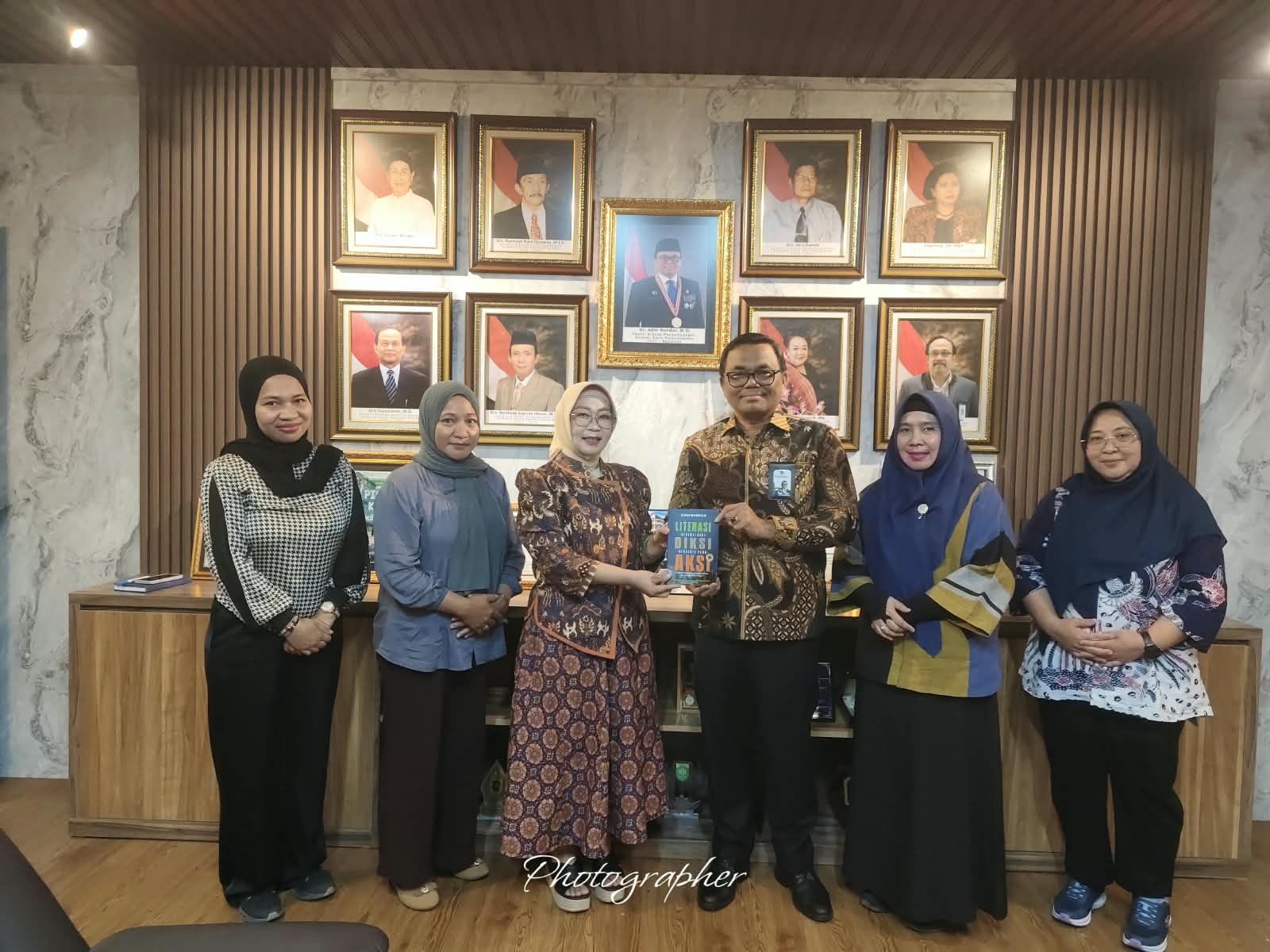 Wabup Morowali, Iriane Iliyas Silaturahmi dengan Deputi Bidang Pengembangan Sumber Daya Perpustakaan