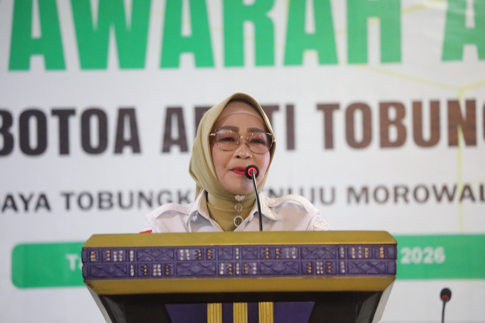 Musyawarah Adat II Dewan Adat Tobungku Resmi Ditutup, Ini Harapan Wabup Iriane