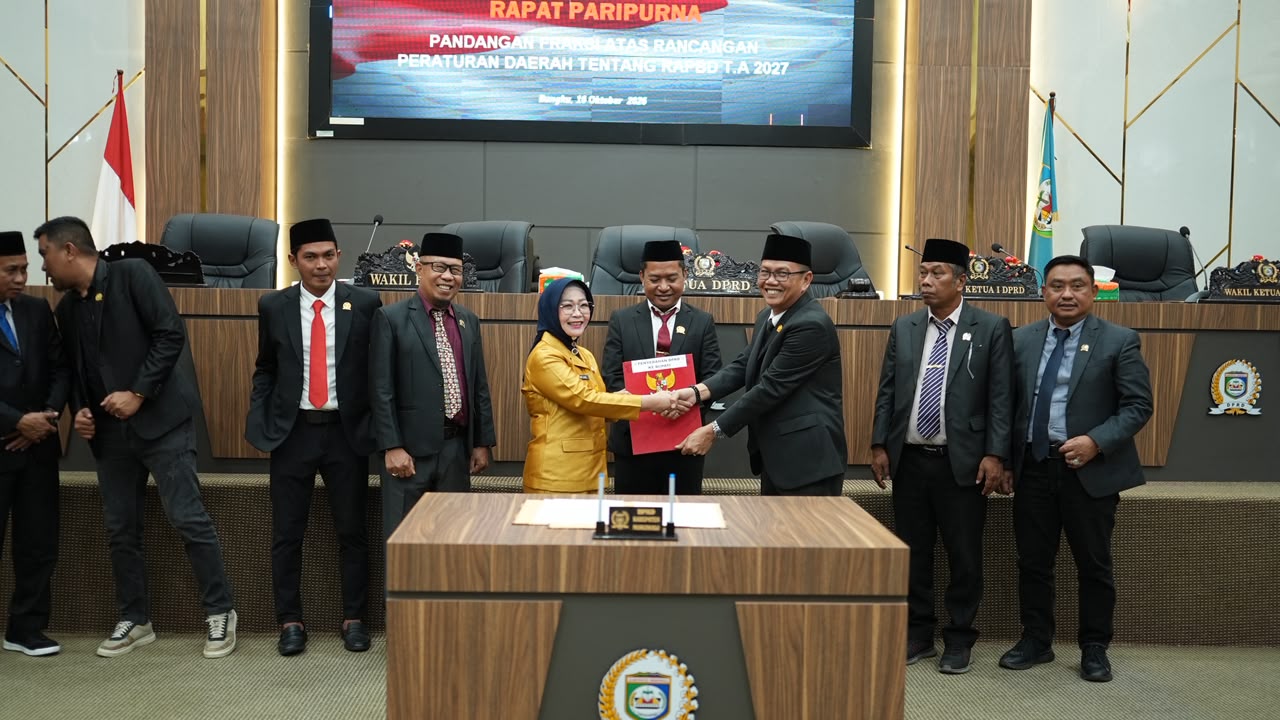 Wabup Morowali, Iriane Iliyas Hadiri Rapat Paripurna Atas Pandangan Umum Fraksi atas Ranperda RAPBD 2027