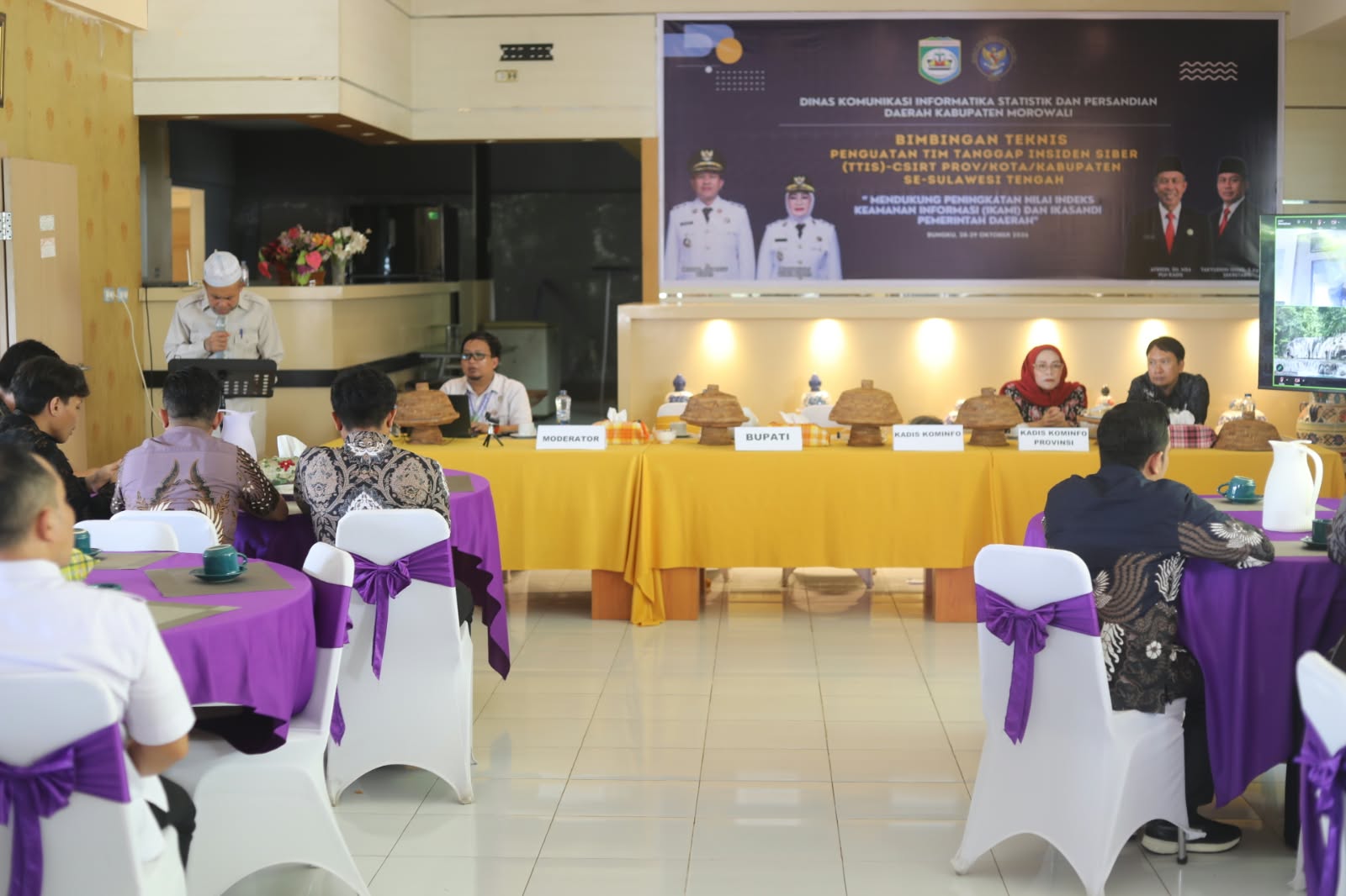 Diskominfo-SP Morowali Gelar Bimtek Penguatan TTIS Kabupaten/Kota Se-Sulteng, Tingkatkan Kemampuan Menjaga Keamanan Siber