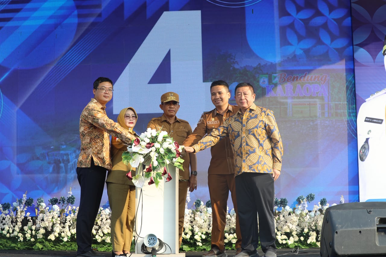 Groundbreaking Groundsill Sungai Karaupa, Wabup Morowali Tekankan Manfaat bagi Masyarakat