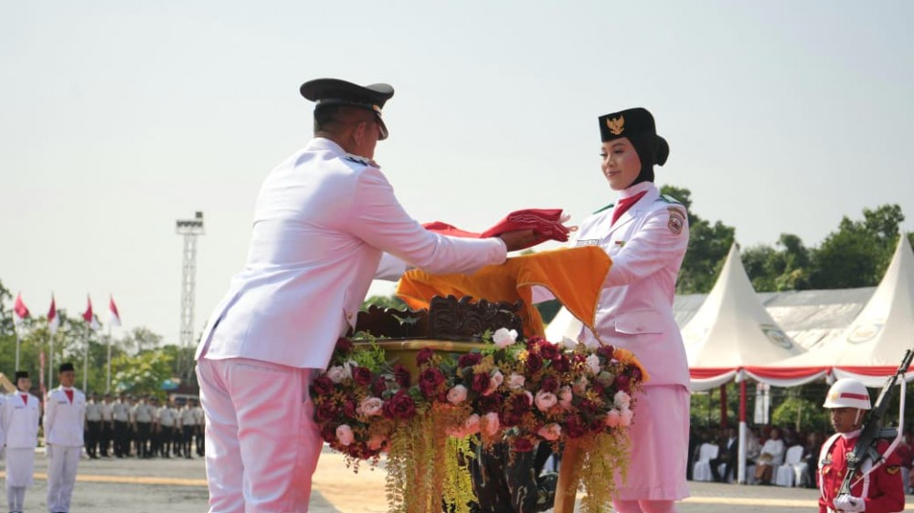 Pemkab Morowali Gelar Upacara HUT ke-81 Kemerdekaan RI
